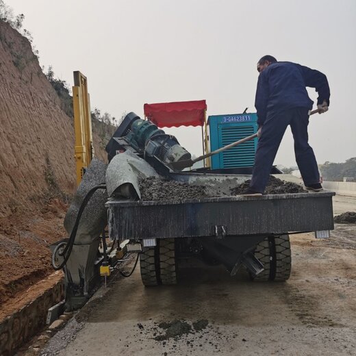 护肩石成型机混凝土水沟滑模机水利渠道衬砌机